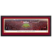 USC Trojans Coliseum Panorama Deluxe Framed 23